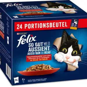 Direkt Vom Hersteller Felix So gut wie es aussieht - Gelees Geschmacksvielfalt vom Land 24 x 85 g
